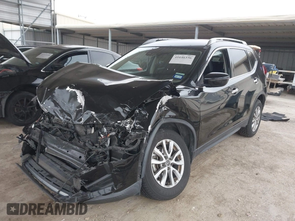 2019 Nissan Rogue SV with VIN KNMAT2MT6KP545528, listed as a IAAI auction lot 41646336 with 43,527 mi miles. Bid and sale history available at carsss.com. Image 18.