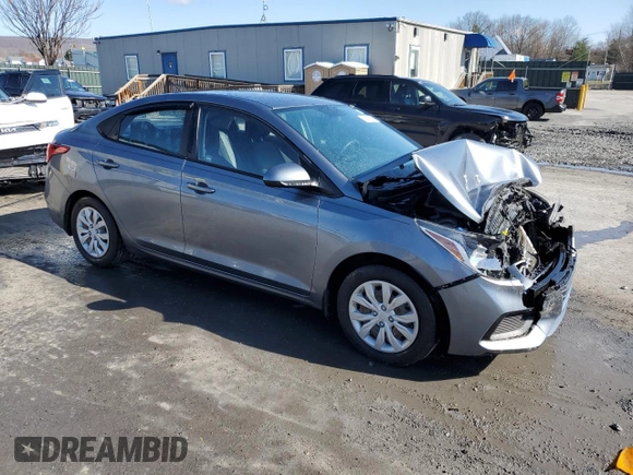 2019 Hyundai Accent SE with VIN 3KPC24A34KE065046, listed as a Copart auction lot 53616535 with 53,560 mi miles and Salvage Title. Bid and sale history available at carsss.com. Image 4.