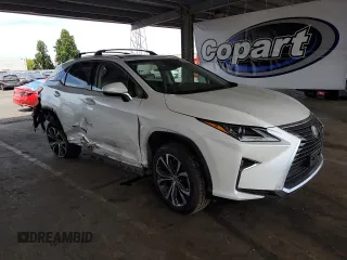 2017 Lexus RX 350 with VIN JTJBZMCA2H2024954, listed as a Copart auction lot 63226975 with 80,602 mi miles and Salvage title. Bid and sale history available at DreamBid. Image 4.