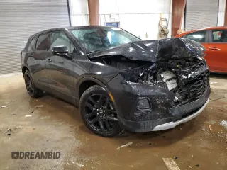 2022 Chevrolet Blazer LT with VIN 3GNKBHRS0NS112777, listed as a Copart auction lot 55030545 with 20,653 mi miles and Salvage title. Bid and sale history available at DreamBid. Image 4.