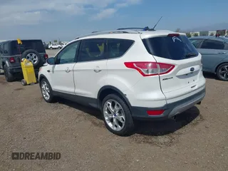 2013 Ford Escape Titanium with VIN 1FMCU0J96DUC24768, listed as a IAAI auction lot 42024198 with 93,080 mi miles. Bid and sale history available at carsss.com. Image 3.