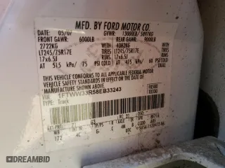 2008 Ford Super Duty F-350 DRW XL with VIN 1FTWW33R58EB33243, listed as a Copart auction lot 71437074 with 171,343 mi miles and Salvage Title. Bid and sale history available at carsss.com. Image 12.