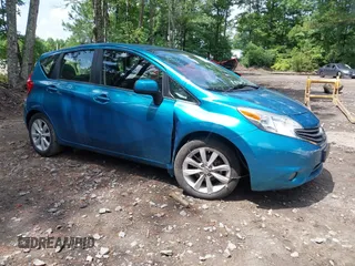 2014 Nissan Note S Plus with VIN 3N1CE2CP2EL375078, listed as a IAAI auction lot 42712747 with 83,020 mi miles and . Bid and sale history available at DreamBid. Image 1.