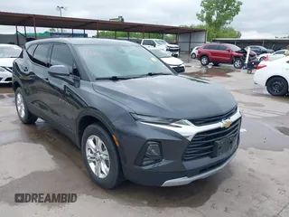 2022 Chevrolet Blazer LT with VIN 3GNKBCR40NS212396, listed as a IAAI auction lot 42198210 with 65,993 mi miles and . Bid and sale history available at DreamBid. Image 1.