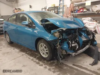 2018 Toyota Prius Prime Plus with VIN JTDKARFP1J3096185, listed as a IAAI auction lot 41629106 with 95,198 mi miles. Bid and sale history available at carsss.com. Image 1.