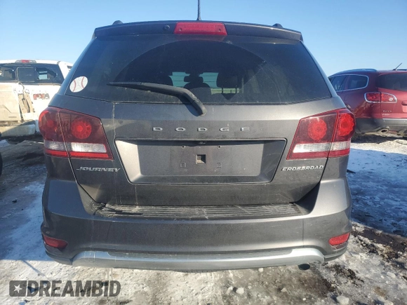 2019 Dodge Journey Crossroad with VIN 3C4PDCGB8KT873531, listed as a Copart auction lot 41603265 with 110,533 mi miles and Salvage Title. Bid and sale history available at DreamBid. Image 6.