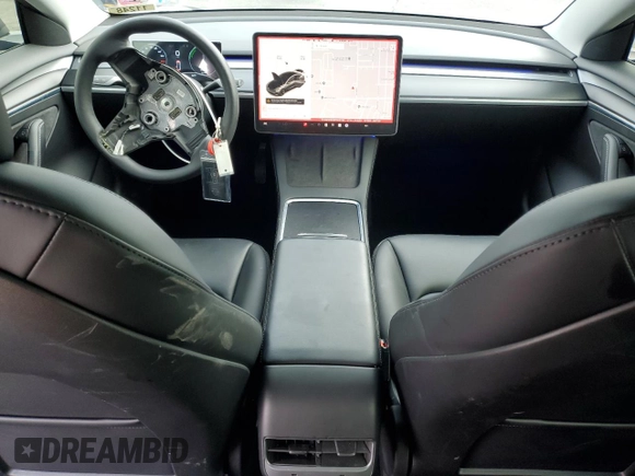 2021 Tesla Model 3 Long Range z VIN 5YJ3E1EB3MF003786, wystawiony jako Copart lot #55252355 z przebiegiem 32 443 mil mil oraz Szkoda całkowita • Salvage title. Historia ofert i sprzedaży dostępna na DreamBid. Obrazek 8.