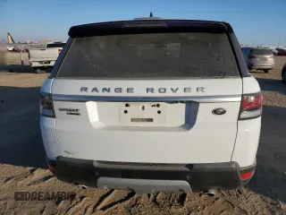 2017 Land Rover Range Rover Sport HSE with VIN SALWR2FK5HA674499, listed as a Copart auction lot 43398795 with 119,518 mi miles and Salvage Title. Bid and sale history available at carsss.com. Image 6.