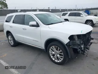 2015 Dodge Durango Citadel с VIN 1C4RDJEG9FC145956, выставлен на аукционе IAAI как лот 42720741 с пробегом 100 413 миль миль и . История ставок и продаж доступна на DreamBid. Изображение 1.