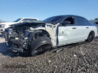 2023 BMW 7 Series 760i xDrive with VIN WBA33EJ09PCN46611, listed as a Copart auction lot 44601795 with 28,497 mi miles and Salvage Title. Bid and sale history available at carsss.com. Image 1.