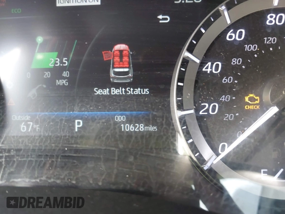2023 Toyota Highlander L with VIN 5TDKDRAH0PS516095, listed as a IAAI auction lot 41459549 with 10,628 mi miles and . Bid and sale history available at DreamBid. Image 16.