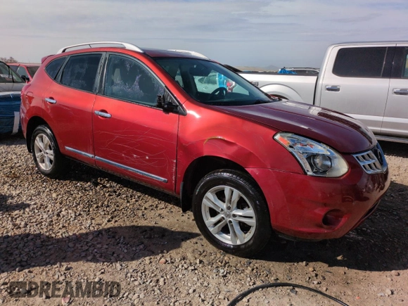 2012 Nissan Rogue SL with VIN JN8AS5MT5CW299068, listed as a Copart auction lot 46318075 with 210,594 mi miles and Salvage Title. Bid and sale history available at DreamBid. Image 4.