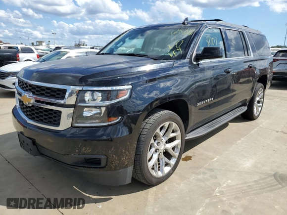 2018 Chevrolet Suburban LT with VIN 1GNSKHKC8JR127057, listed as a Copart auction lot 61868222 with 81,707 mi miles and . Bid and sale history available at DreamBid. Image 2.