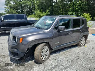 2018 Jeep Renegade Latitude with VIN ZACCJABB9JPJ32603, listed as a Copart auction lot 61235035 with 69,397 mi miles and Salvage title. Bid and sale history available at DreamBid. Image 1.