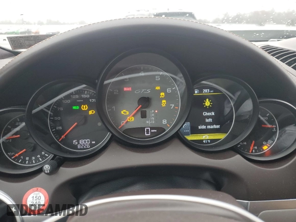 2014 Porsche Cayenne GTS z VIN WP1AD2A22ELA72164, wystawiony jako Copart lot #85441254 z przebiegiem 151 800 mil mil oraz Szkoda całkowita • Salvage title. Historia ofert i sprzedaży dostępna na DreamBid. Obrazek 9.