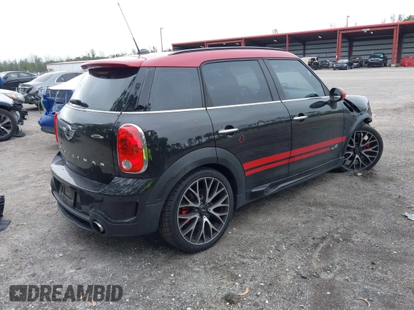 2014 MINI Countryman John Cooper Works with VIN WMWXD1C52EWS34531, listed as a IAAI auction lot 41617056 with 138,544 mi miles and . Bid and sale history available at DreamBid. Image 4.