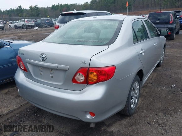 2010 Toyota Corolla with VIN JTDBU4EE6A9115031, listed as a IAAI auction lot 42074142 with 180,225 mi miles. Bid and sale history available at carsss.com. Image 4.