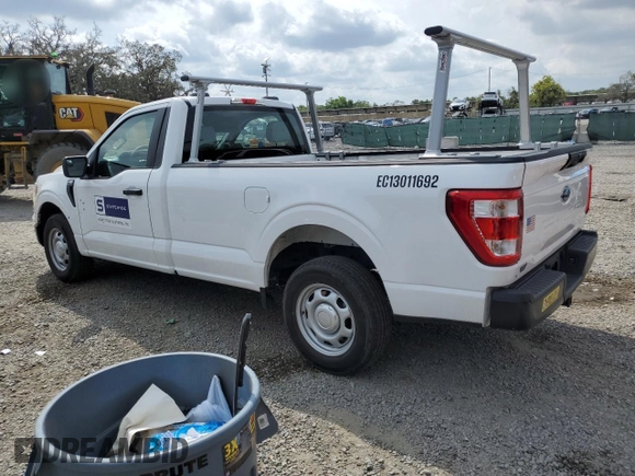 2022 Ford F-150 XL with VIN 1FTMF1CB8NKE95868, listed as a Copart auction lot 50446495 with 0 mi miles and Salvage Title. Bid and sale history available at carsss.com. Image 2.