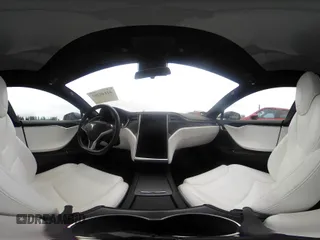 2017 Tesla Model S 100D with VIN 5YJSA1E26HF224568, listed as a IAAI auction lot 42140201 with 102,403 mi miles. Bid and sale history available at carsss.com. Image 25.