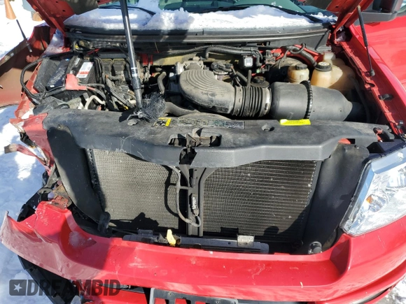 2004 Ford F-150 XL with VIN 1FTRF14W04NA40310, listed as a Copart auction lot 45214995 with 96,409 mi miles and Clean Title. Bid and sale history available at DreamBid. Image 11.