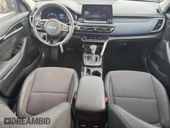 2023 Kia Seltos S with VIN KNDEU2AA5P7397364, listed as a Copart auction lot 64648355 with 20,510 mi miles and Salvage title. Bid and sale history available at DreamBid. Image 8.