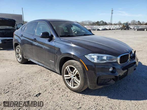 2016 BMW X6 xDrive35i with VIN 5UXKU2C54G0N83150, listed as a Copart auction lot 42018804 with 89,243 mi miles. Bid and sale history available at carsss.com. Image 4.