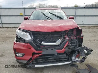 2017 Nissan Rogue S with VIN JN8AT2MV5HW264468, listed as a Copart auction lot 46550275 with 74,006 mi miles and Salvage Title. Bid and sale history available at carsss.com. Image 5.