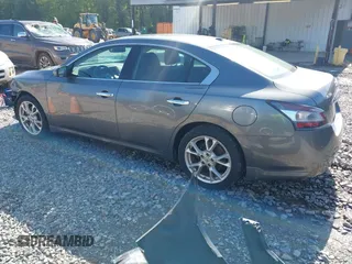 2014 Nissan Maxima S with VIN 1N4AA5AP0EC446851, listed as a IAAI auction lot 42016439 with 150,379 mi miles and . Bid and sale history available at DreamBid. Image 3.