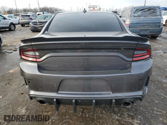 2019 Dodge Charger Scat Pack z VIN 2C3CDXGJ1KH665114, wystawiony jako Copart lot #44388835 z przebiegiem 44 129 mil mil oraz Czysty tytuł • Clean title. Historia ofert i sprzedaży dostępna na DreamBid. Obrazek 6.