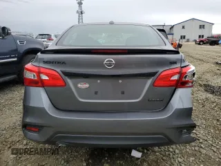 2018 Nissan Sentra S with VIN 3N1AB7AP4JY282981, listed as a Copart auction lot 52480955 with 57,217 mi miles and Salvage Title. Bid and sale history available at DreamBid. Image 6.