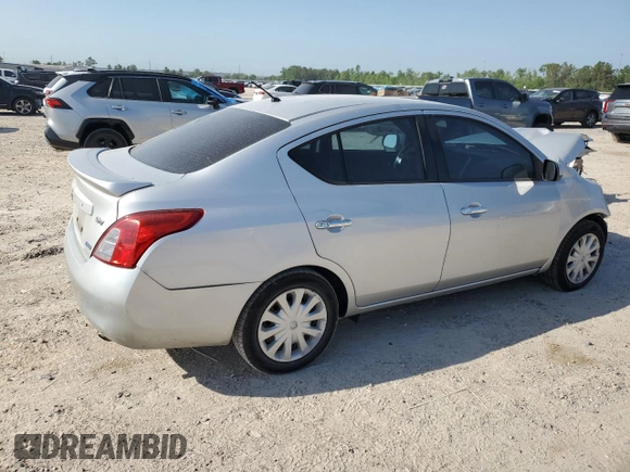 2014 Nissan Versa SV with VIN 3N1CN7AP1EL804775, listed as a Copart auction lot 52785995 with 108,094 mi miles and Salvage Title. Bid and sale history available at DreamBid. Image 3.