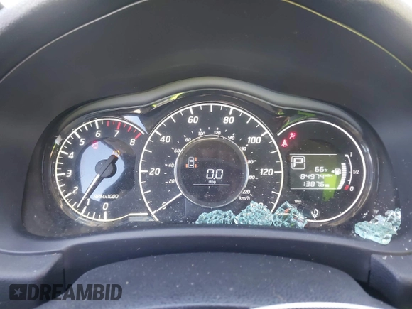 2015 Nissan Note SV with VIN 3N1CE2CP7FL375420, listed as a IAAI auction lot 41648943 with 84,974 mi miles and . Bid and sale history available at DreamBid. Image 7.