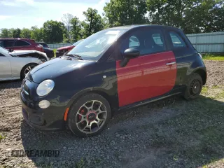 2015 FIAT 500 Sport with VIN 3C3CFFBR6FT709963, listed as a Copart auction lot 63035785 with 134,583 mi miles and Clean title. Bid and sale history available at DreamBid. Image 1.