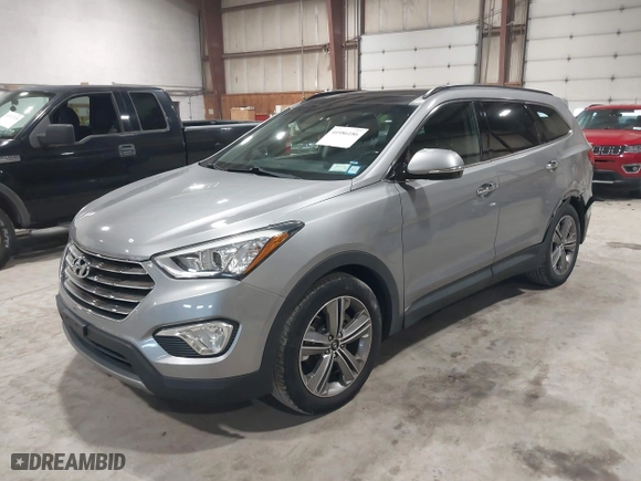 2013 Hyundai Santa Fe Limited with VIN KM8SR4HF9DU004430, listed as a IAAI auction lot 41986186 with 103,426 mi miles. Bid and sale history available at carsss.com. Image 2.