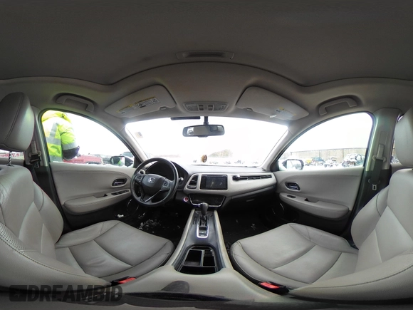 2016 Honda HR-V EX-L w/Navi with VIN 3CZRU6H74GM750874, listed as a IAAI auction lot 41990697 with 115,474 mi miles. Bid and sale history available at carsss.com. Image 19.