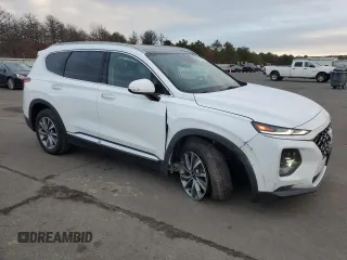2019 Hyundai Santa Fe Ultimate with VIN 5NMS5CAD3KH037351, listed as a Copart auction lot 84946144 with 80,184 mi miles and Salvage Title. Bid and sale history available at carsss.com. Image 4.