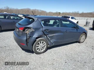 2015 Kia Forte 5-Door EX with VIN KNAFX5A82F5399073, listed as a Copart auction lot 48580855 with 117,012 mi miles and Salvage Title. Bid and sale history available at carsss.com. Image 3.