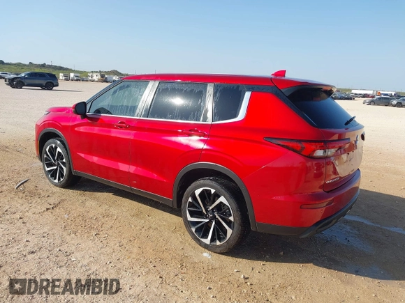 2022 Mitsubishi Outlander ES z VIN JA4J3TA83NZ020421, wystawiony jako IAAI lot #41914561 z przebiegiem 71 050 mil mil oraz . Historia ofert i sprzedaży dostępna na DreamBid. Obrazek 3.