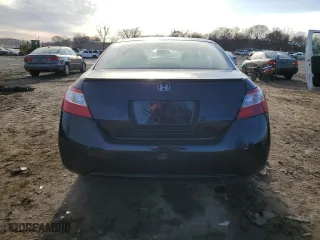 2007 Honda Civic Cpe LX with VIN 2HGFG12617H540879, listed as a Copart auction lot 47615445 with 124,292 mi miles and Salvage Title. Bid and sale history available at carsss.com. Image 6.