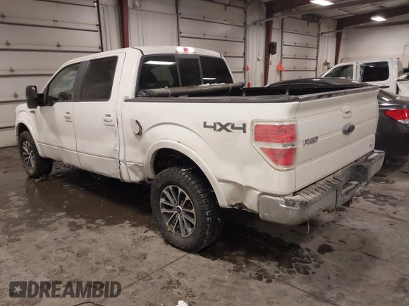 2010 Ford F-150 XL with VIN 1FTFW1EV8AKE59317, listed as a IAAI auction lot 41622681 with 269,244 mi miles. Bid and sale history available at carsss.com. Image 3.