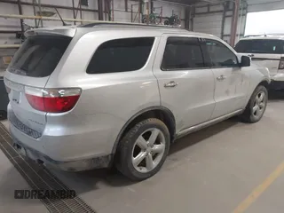 2011 Dodge Durango Citadel with VIN 1D4RE5GG0BC613829, listed as a IAAI auction lot 41770523 with 161,200 mi miles and . Bid and sale history available at DreamBid. Image 4.