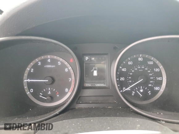 2017 Hyundai Santa Fe 2.4L with VIN 5XYZT3LB8HG434749, listed as a Copart auction lot 60261275 with 128,099 mi miles and Clean title. Bid and sale history available at DreamBid. Image 9.
