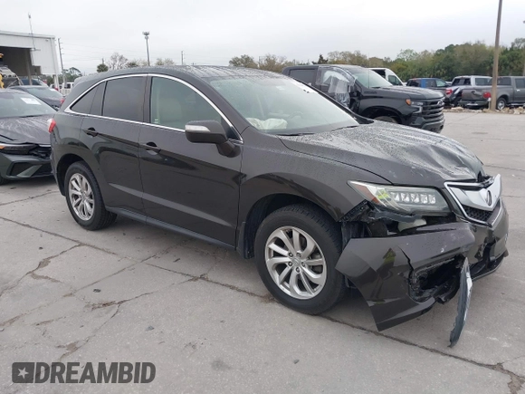 2017 Acura RDX with VIN 5J8TB3H35HL018433, listed as a IAAI auction lot 41628778 with 216,627 mi miles. Bid and sale history available at carsss.com. Image 1.