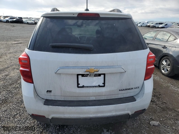 2016 Chevrolet Equinox LTZ with VIN 2GNALDEK1G6216476, listed as a Copart auction lot 46550745 with 159,290 mi miles and Salvage Title. Bid and sale history available at carsss.com. Image 6.