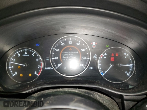 2021 Mazda 3 Premium with VIN JM1BPADL0M1319865, listed as a Copart auction lot 41917035 with 86,346 mi miles and Salvage title. Bid and sale history available at DreamBid. Image 9.