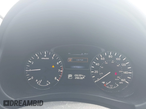 2015 Nissan Altima S with VIN 1N4AL3AP0FC581571, listed as a IAAI auction lot 41618045 with 106,394 mi miles and . Bid and sale history available at DreamBid. Image 7.