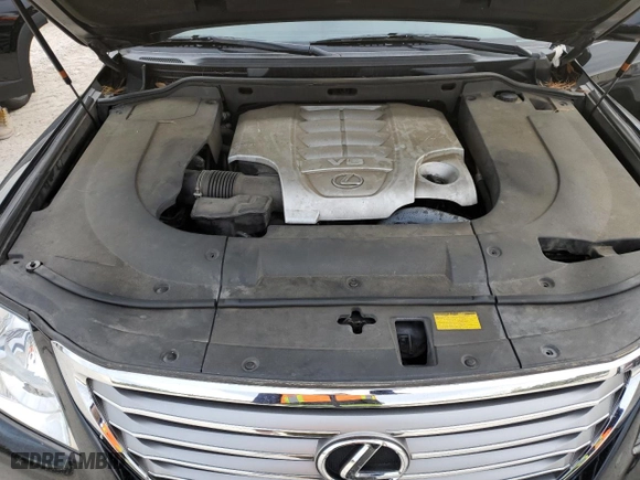 2009 Lexus LX 570 with VIN JTJHY00W894027501, listed as a Copart auction lot 89027405 with 235,798 mi miles and Clean Title. Bid and sale history available at carsss.com. Image 12.