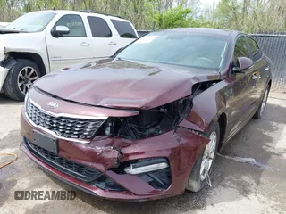 2019 Kia Optima LX with VIN 5XXGT4L39KG277217, listed as a IAAI auction lot 40220142 with 139,755 mi miles. Bid and sale history available at carsss.com. Image 6.