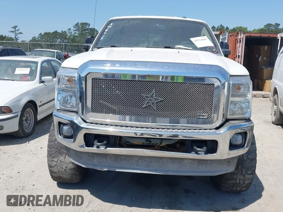 2011 Ford Super Duty F-250 SRW XL with VIN 1FT7W2BT0BEA58468, listed as a IAAI auction lot 41974049 with 248,972 mi miles. Bid and sale history available at carsss.com. Image 12.