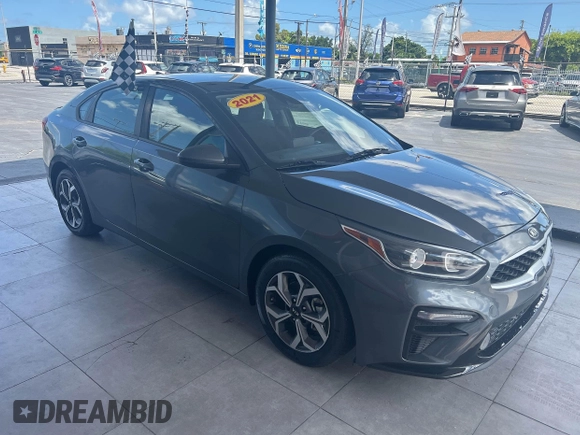 2021 Kia Forte LXS with VIN 3KPF24AD6ME337864, listed as a IAAI auction lot 42472943 with 81,961 mi miles and . Bid and sale history available at DreamBid. Image 1.